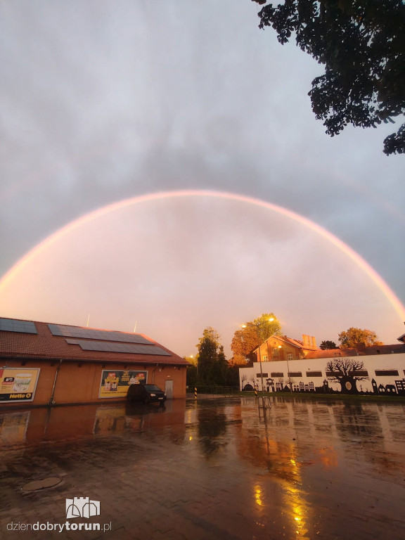 Tęcza w obiektywie Czytelników DD Toruń