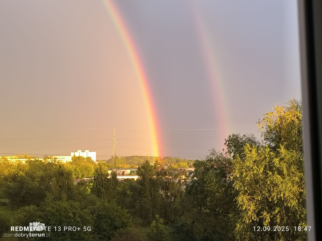 Tęcza w obiektywie Czytelników DD Toruń