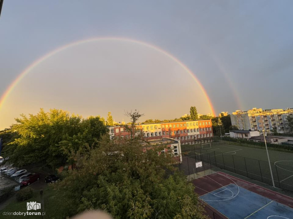 Tęcza w obiektywie Czytelników DD Toruń