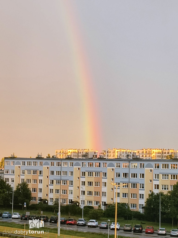 Tęcza w obiektywie Czytelników DD Toruń