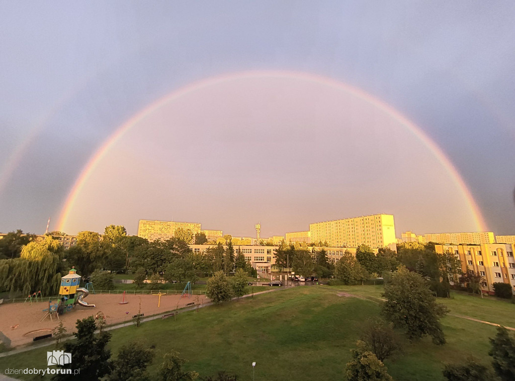 Tęcza w obiektywie Czytelników DD Toruń