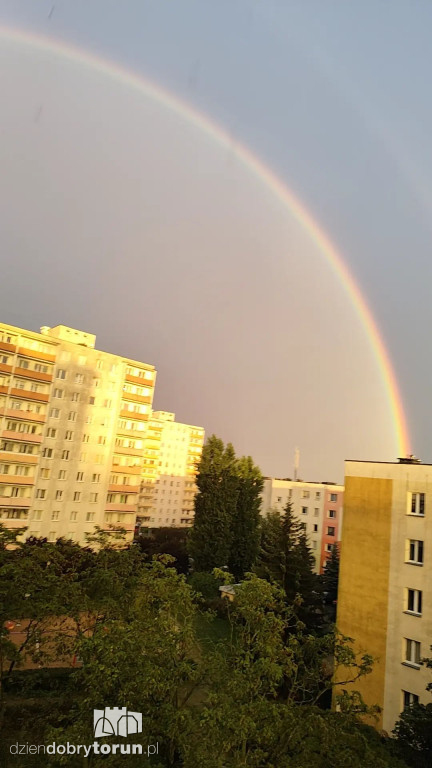 Tęcza w obiektywie Czytelników DD Toruń