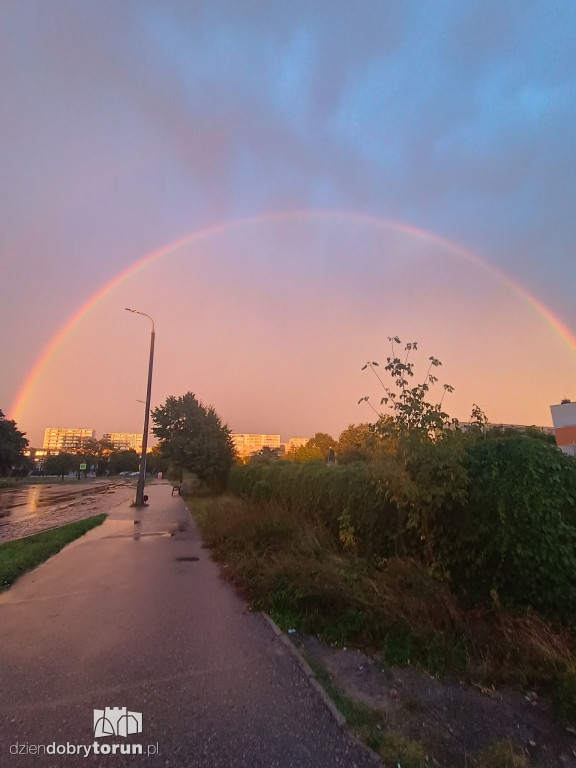 Tęcza w obiektywie Czytelników DD Toruń