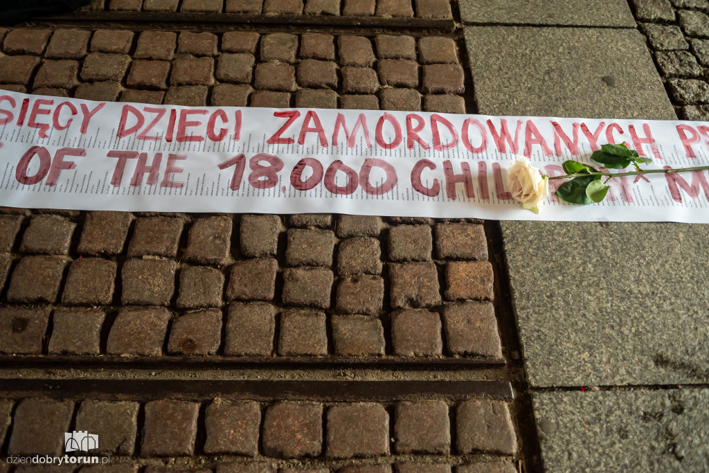 Odczytano imiona dzieci ze Strefy Gazy