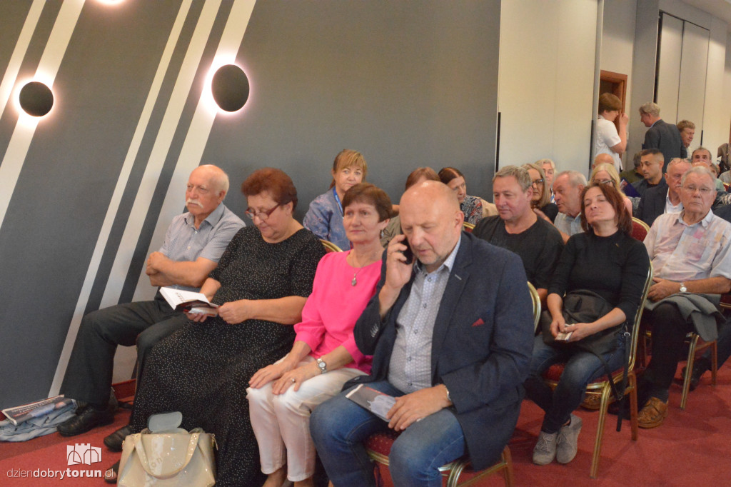 Krzysztof Szczucki na spotkaniu Klubu Gazety Polskiej