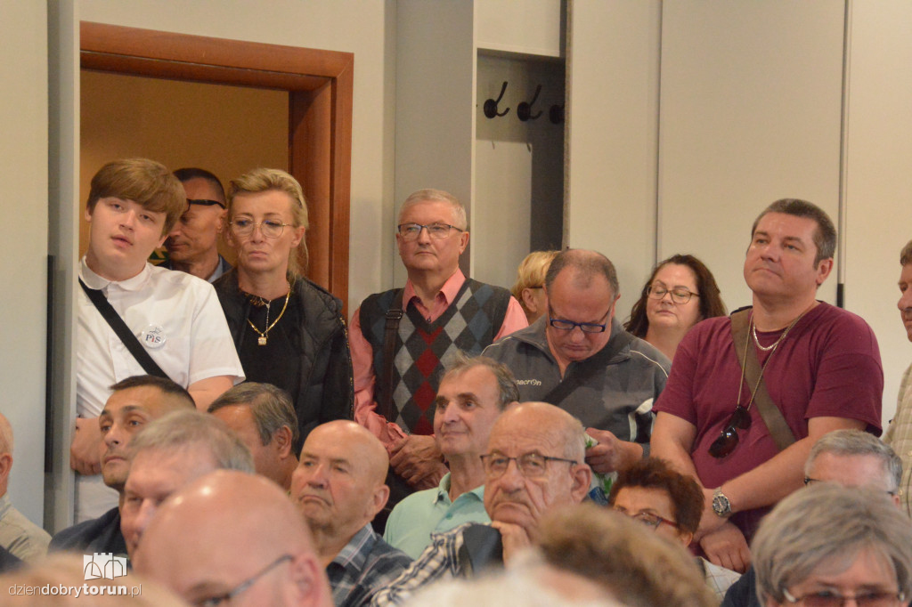 Krzysztof Szczucki na spotkaniu Klubu Gazety Polskiej
