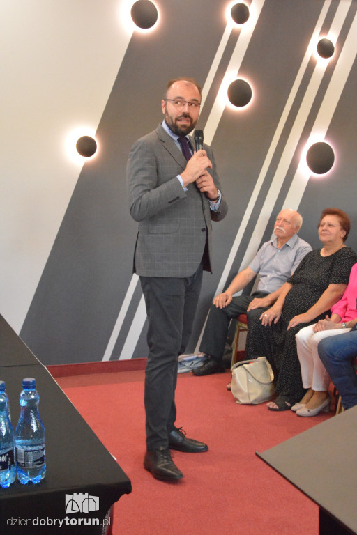Krzysztof Szczucki na spotkaniu Klubu Gazety Polskiej