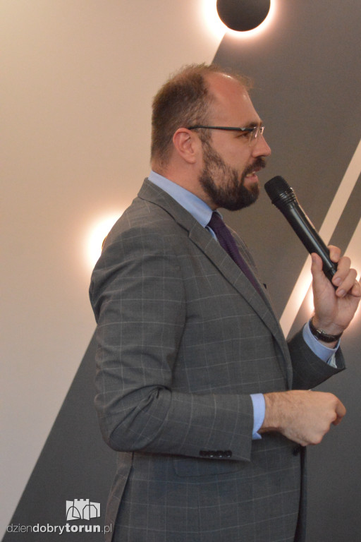 Krzysztof Szczucki na spotkaniu Klubu Gazety Polskiej