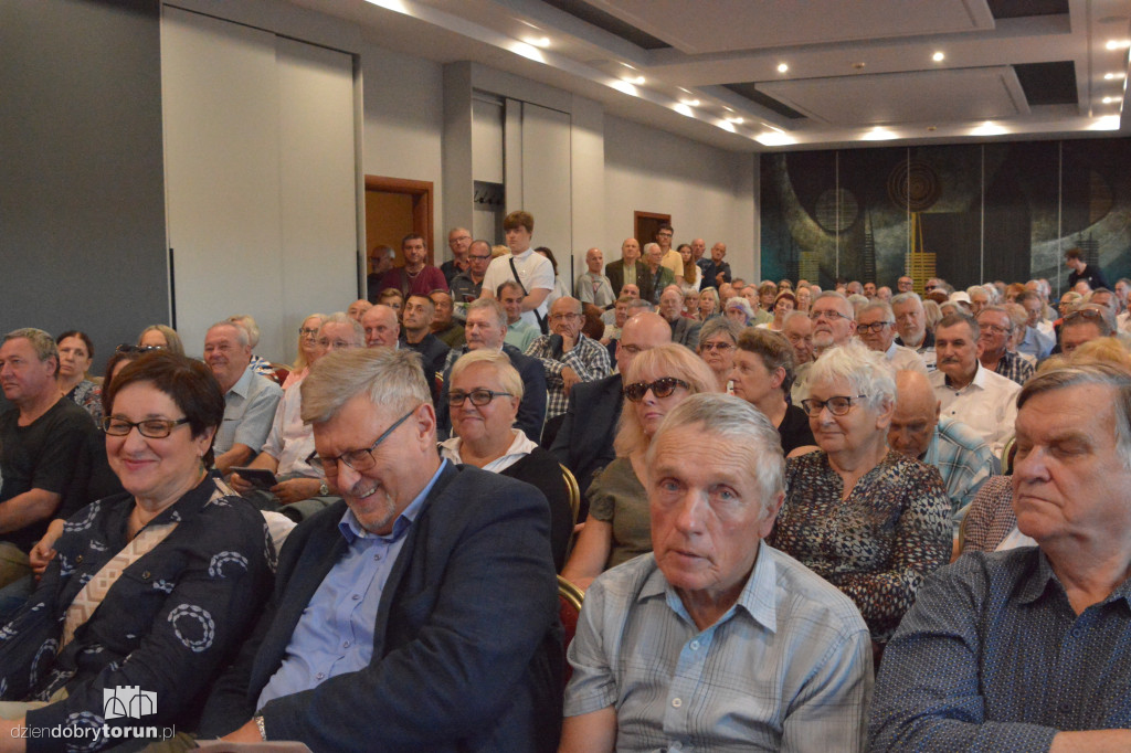 Krzysztof Szczucki na spotkaniu Klubu Gazety Polskiej
