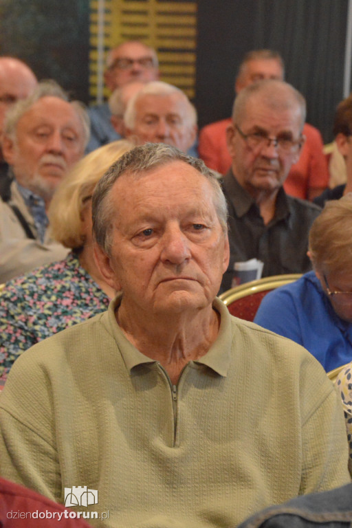 Krzysztof Szczucki na spotkaniu Klubu Gazety Polskiej