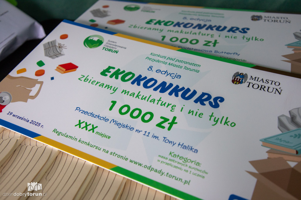 Konkurs na makulaturę, rozstrzygnięty !