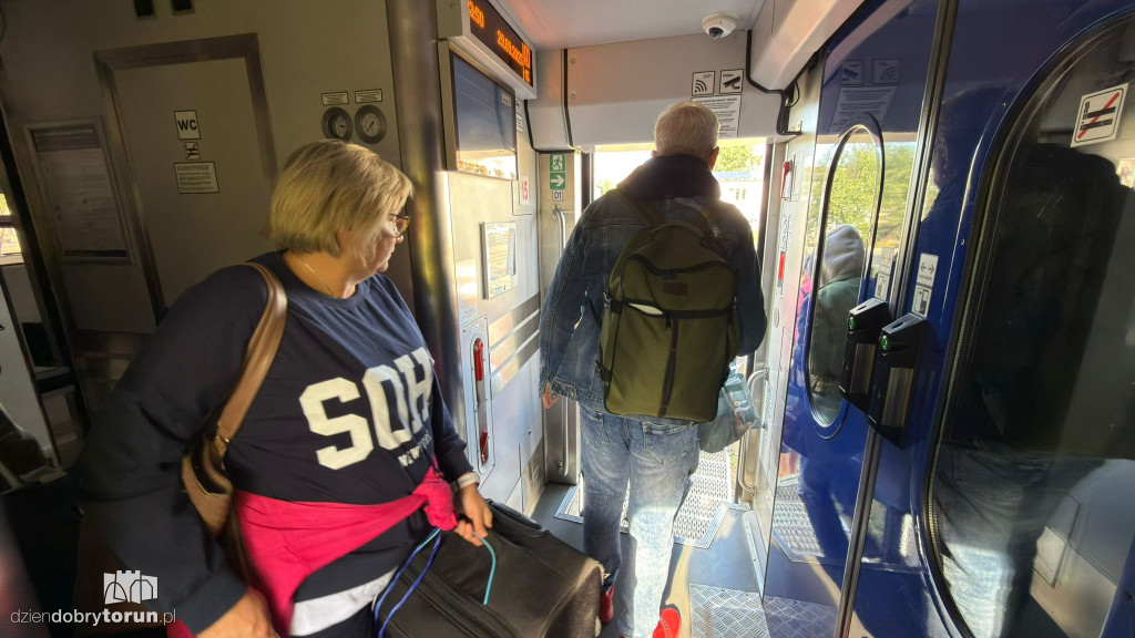 Awaria pociągu pasażerskiego w Solcu Kujawskim