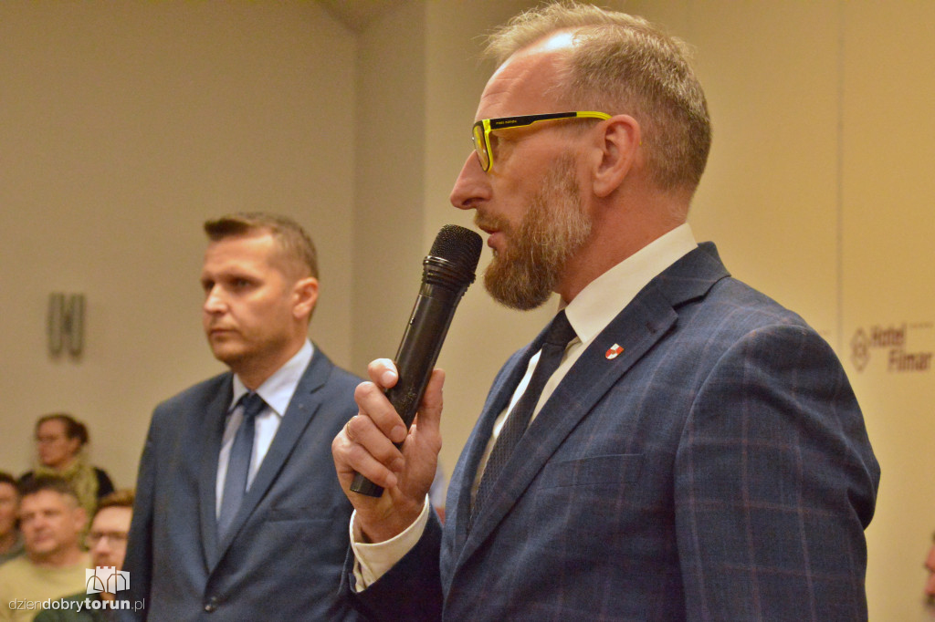 Grzegorz Braun z wizytą w Toruniu