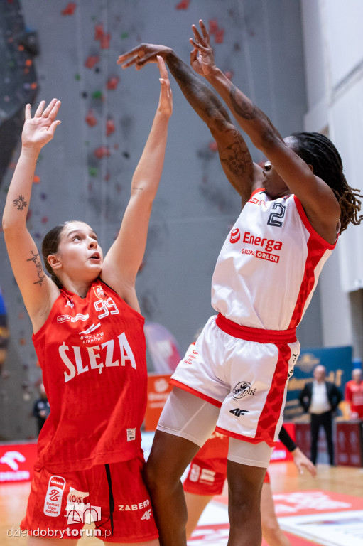 Energa Toruń 60 : 66 1KS Ślęza Wrocław