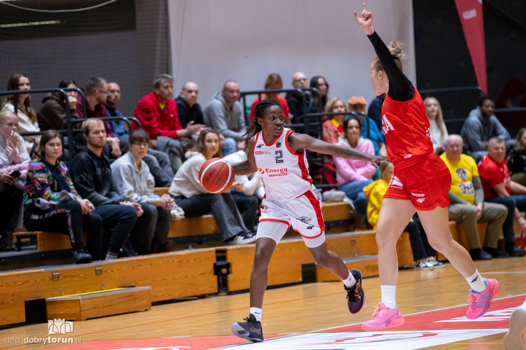 Energa Toruń 60 : 66 1KS Ślęza Wrocław
