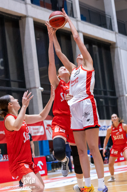 Energa Toruń 60 : 66 1KS Ślęza Wrocław