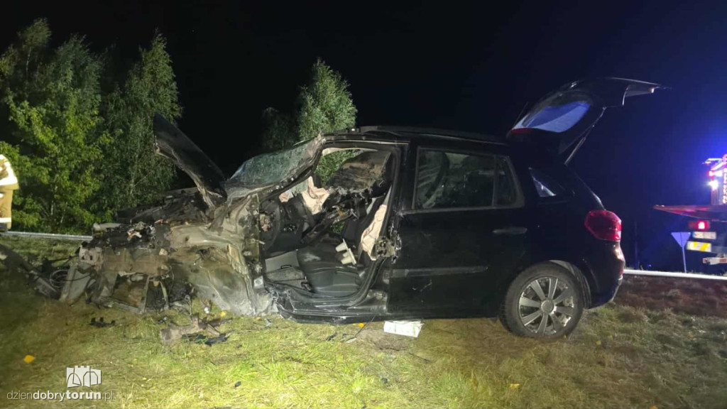 32-latek z powiatu toruńskiego sprawcą wypadku