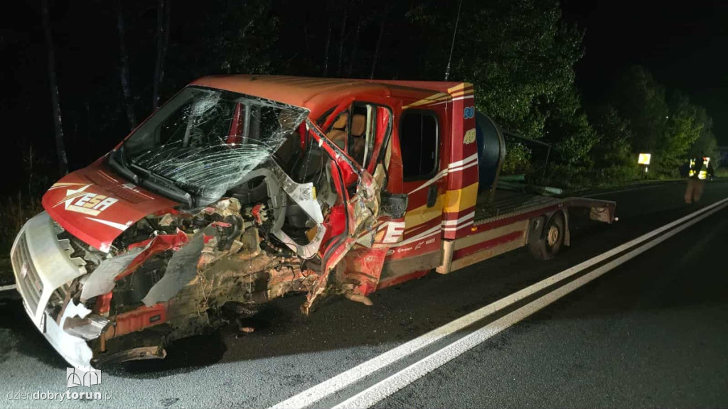 32-latek z powiatu toruńskiego sprawcą wypadku