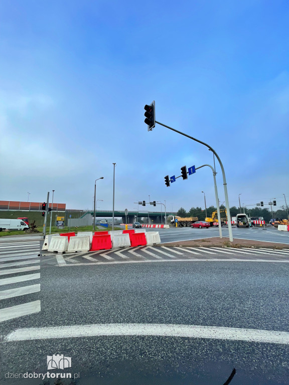 Prace na przejeździe kolejowym na DK91