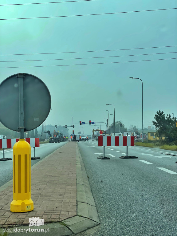 Prace na przejeździe kolejowym na DK91