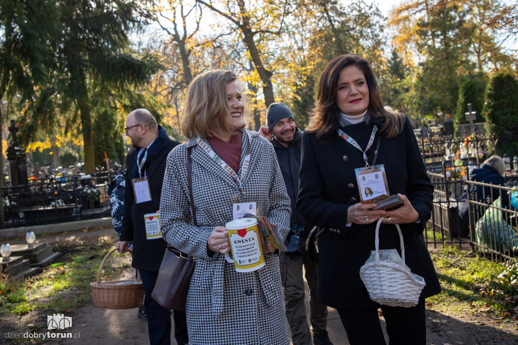 Kwesta na cmentarzu  Ś. Jerzego