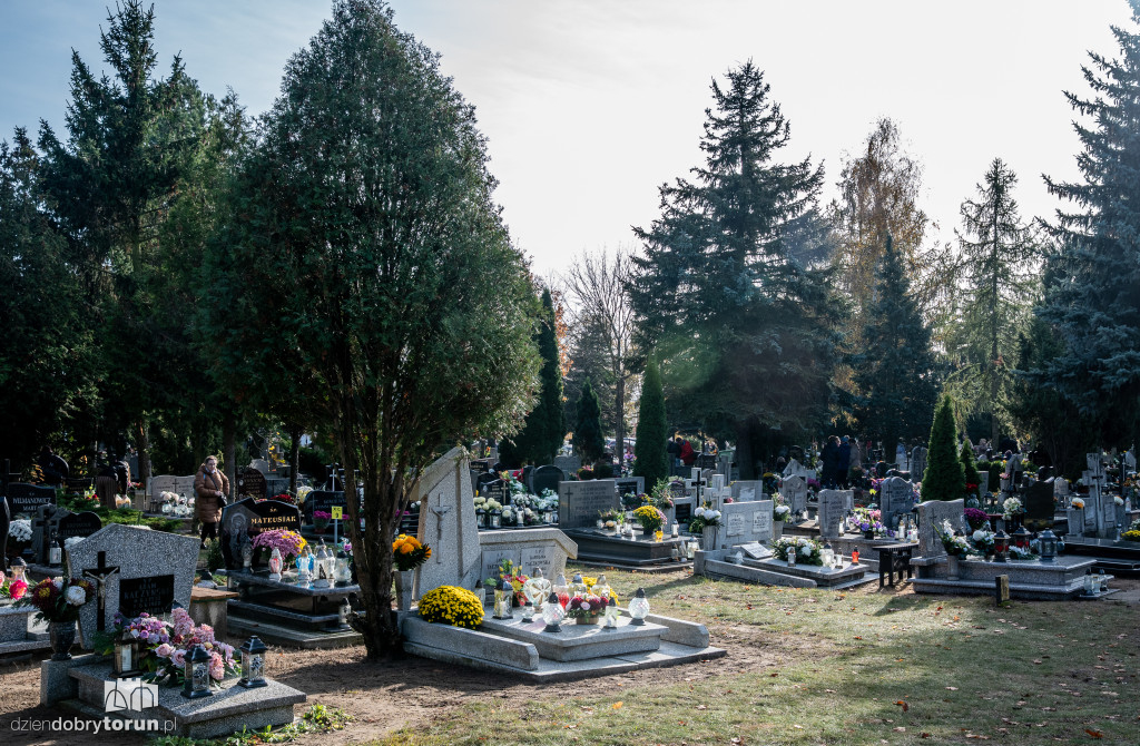 1 listopada na Centralnym Cmentarzu Komunalnym