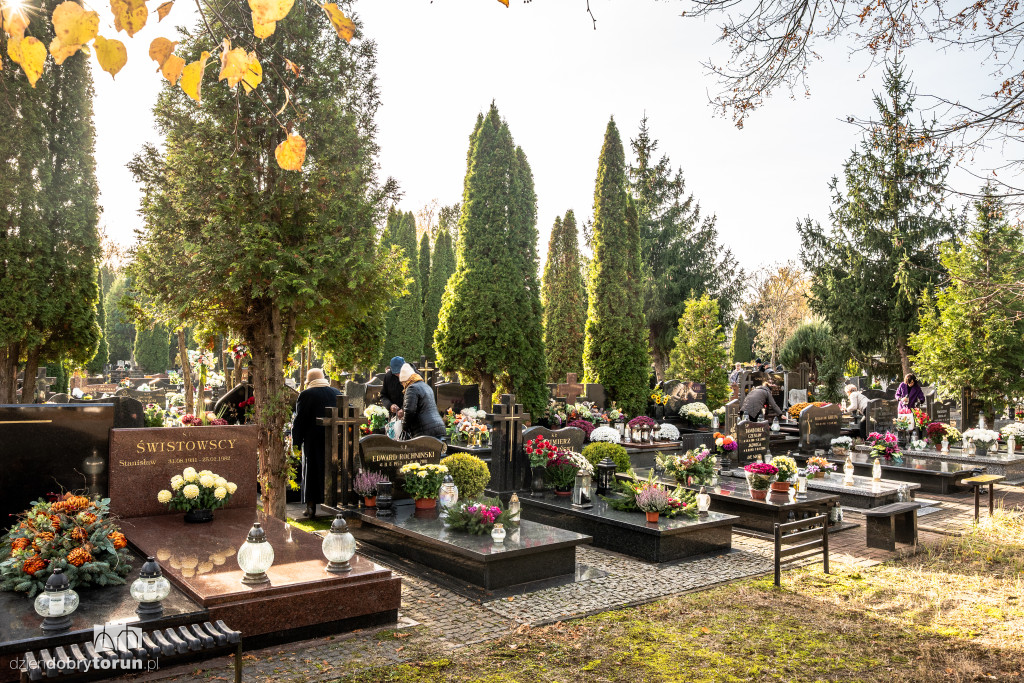 1 listopada na Centralnym Cmentarzu Komunalnym