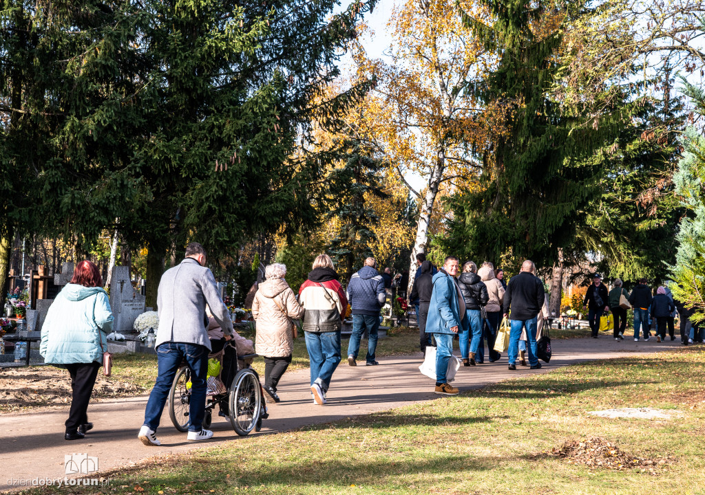1 listopada na Centralnym Cmentarzu Komunalnym