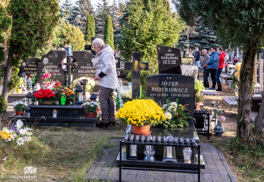 1 listopada na Centralnym Cmentarzu Komunalnym