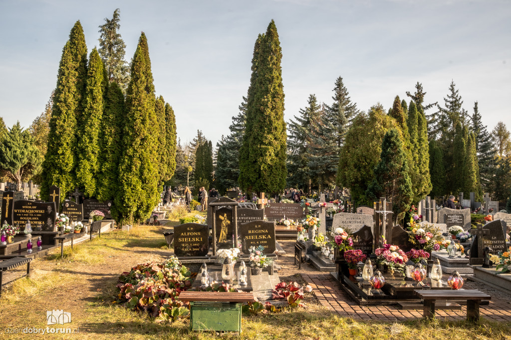 1 listopada na Centralnym Cmentarzu Komunalnym
