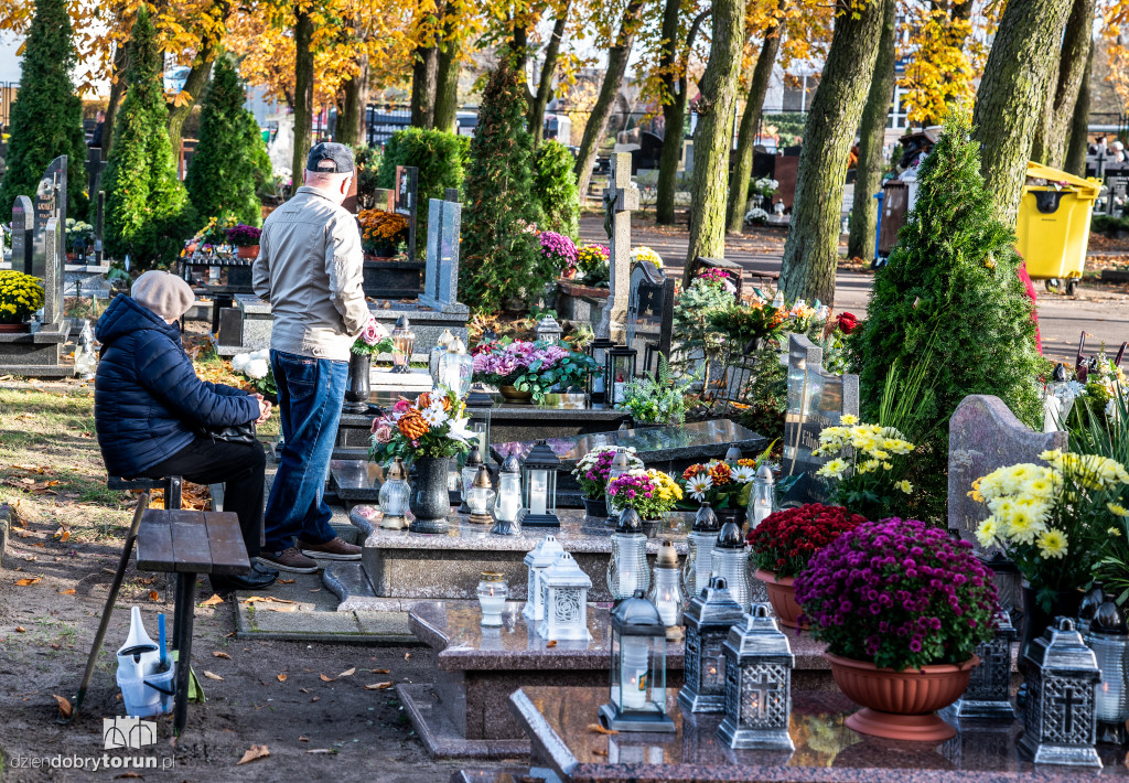  1 listopada na Cmentarzu Komunalnym nr 2
