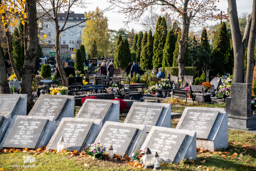  1 listopada na Cmentarzu Komunalnym nr 2