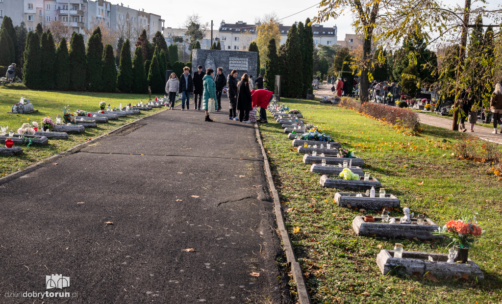  1 listopada na Cmentarzu Komunalnym nr 2