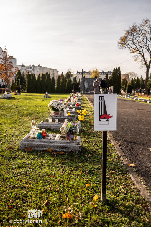  1 listopada na Cmentarzu Komunalnym nr 2