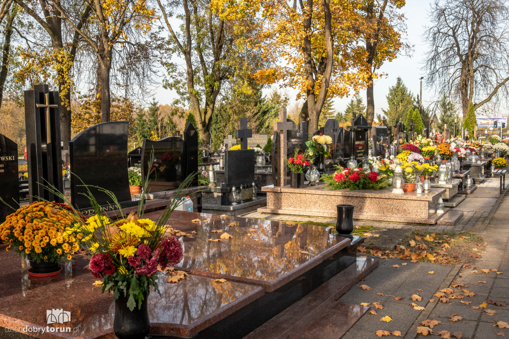  1 listopada na Cmentarzu Komunalnym nr 2