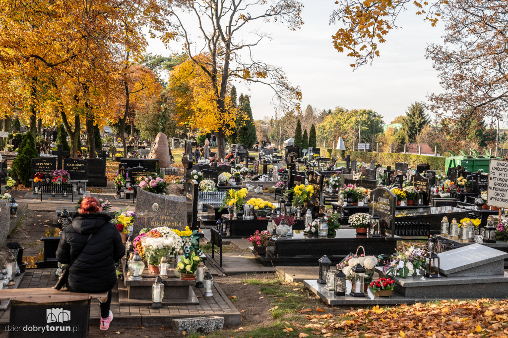  1 listopada na Cmentarzu Komunalnym nr 2