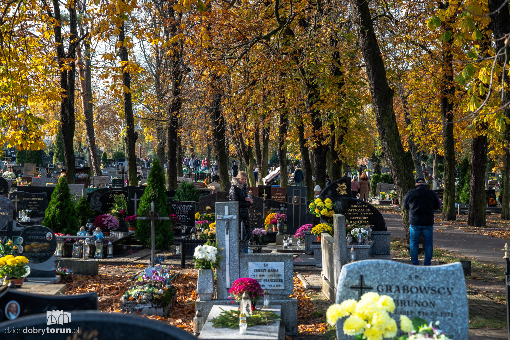  1 listopada na Cmentarzu Komunalnym nr 2