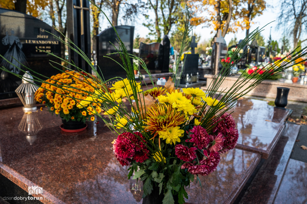  1 listopada na Cmentarzu Komunalnym nr 2