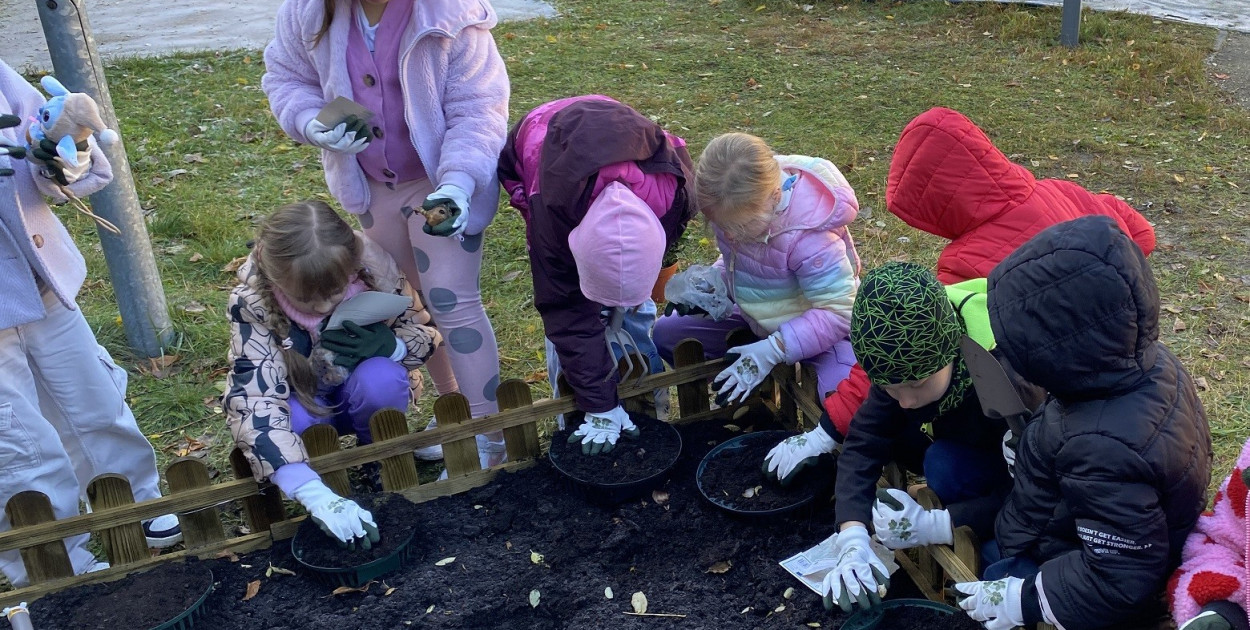 Siódemka zakłada ogródek edukacyjny