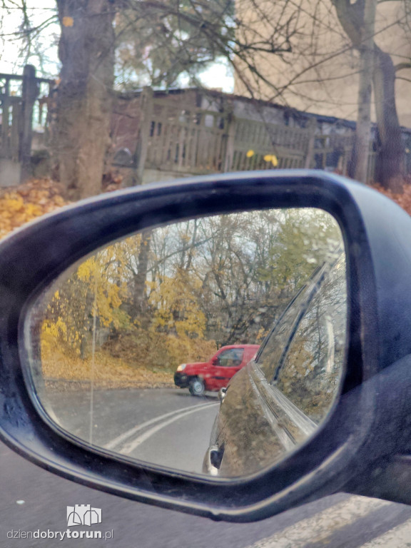 Korki na lewobrzeżu w Toruniu