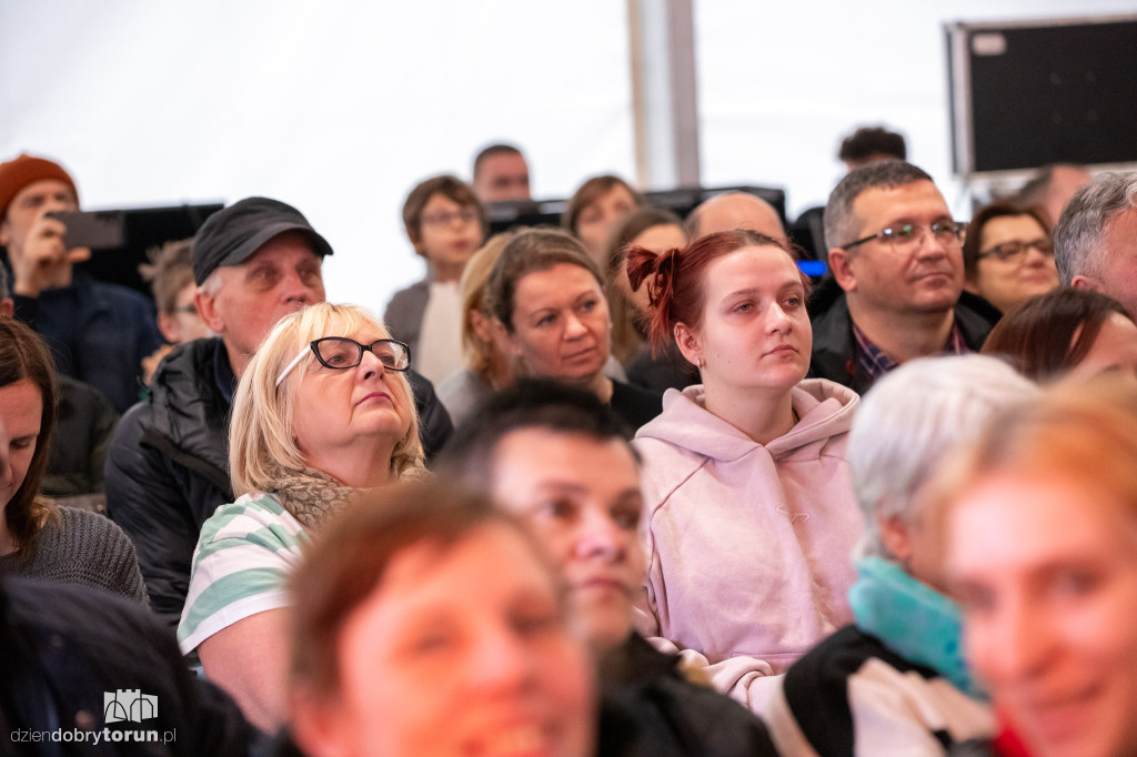 Michel Moran na festiwalu gęsiny w Przysieku