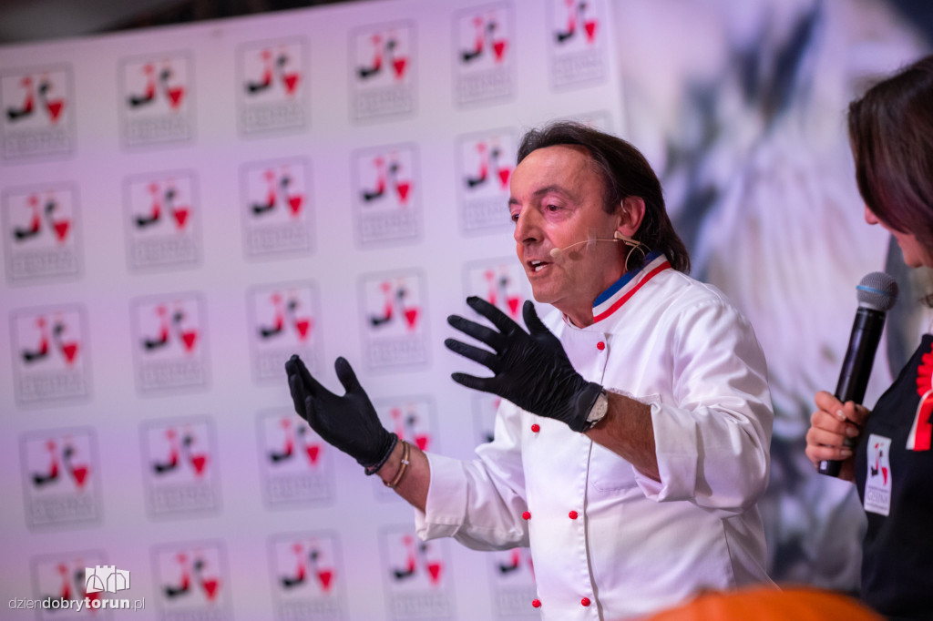 Michel Moran na festiwalu gęsiny w Przysieku