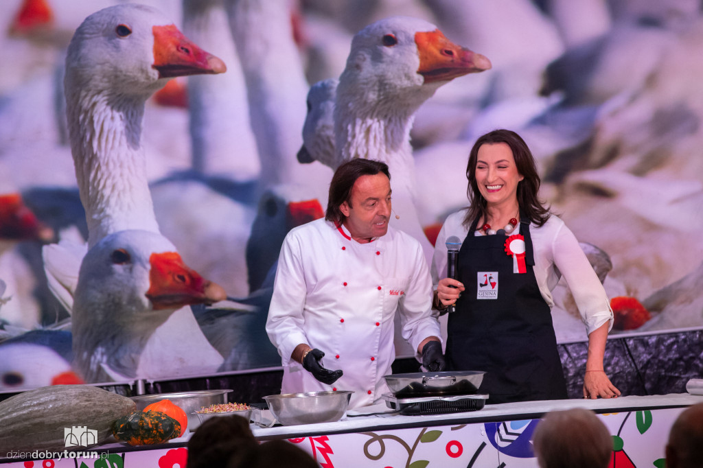 Michel Moran na festiwalu gęsiny w Przysieku