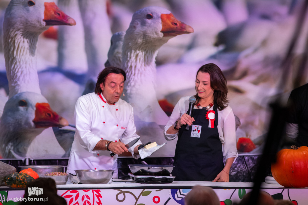 Michel Moran na festiwalu gęsiny w Przysieku