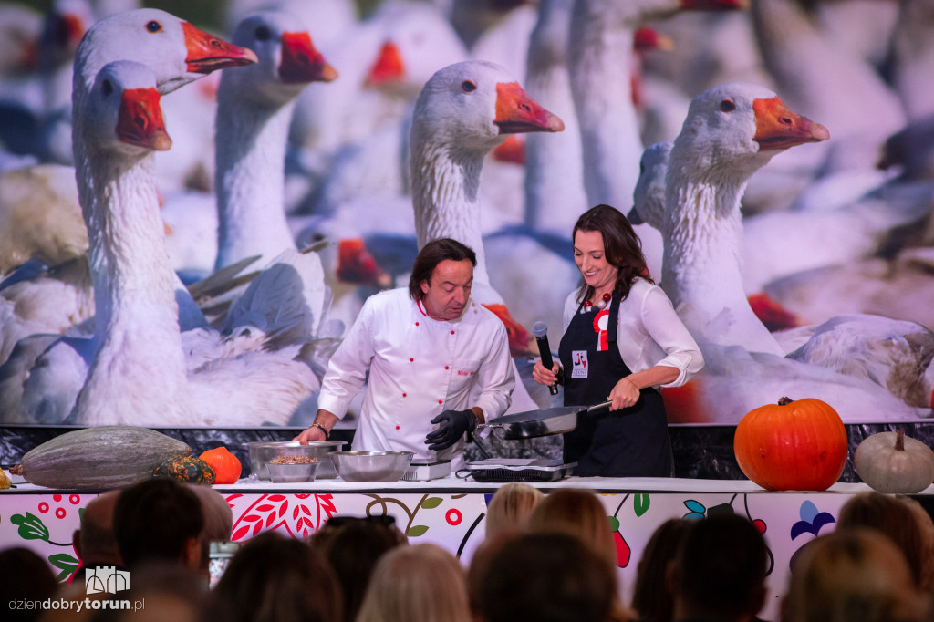 Michel Moran na festiwalu gęsiny w Przysieku