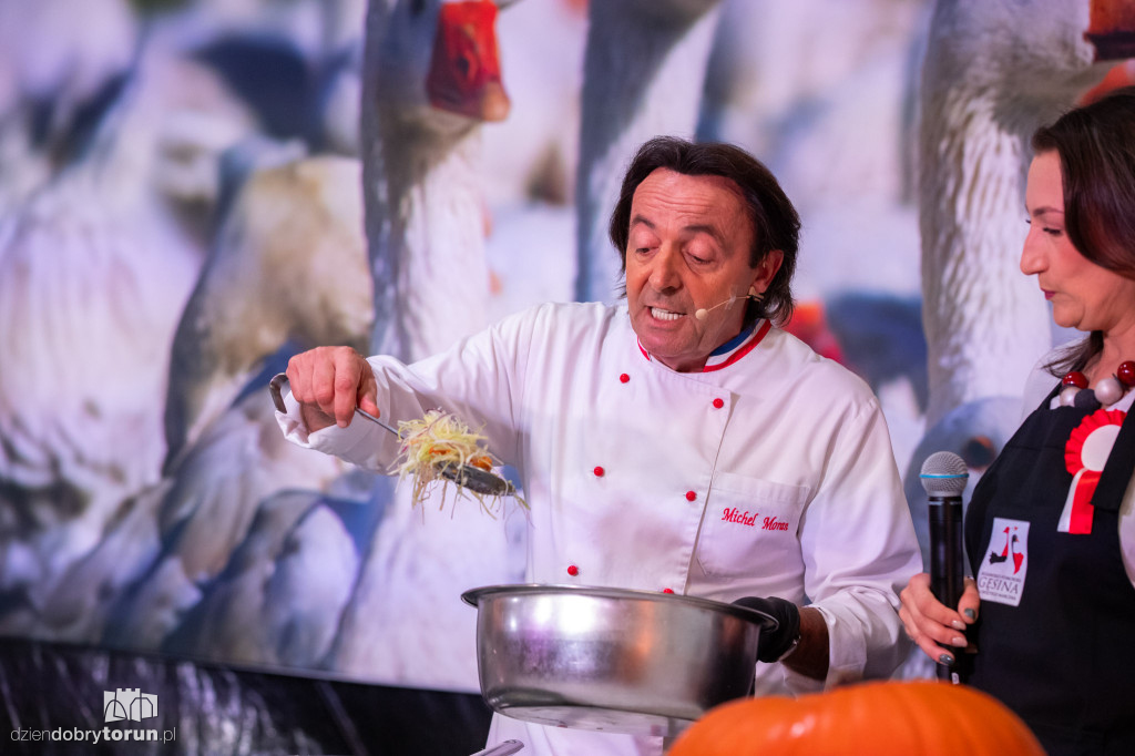Michel Moran na festiwalu gęsiny w Przysieku