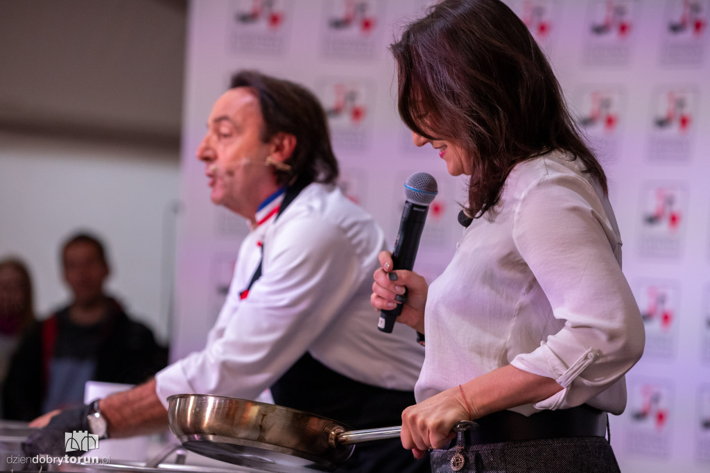 Michel Moran na festiwalu gęsiny w Przysieku