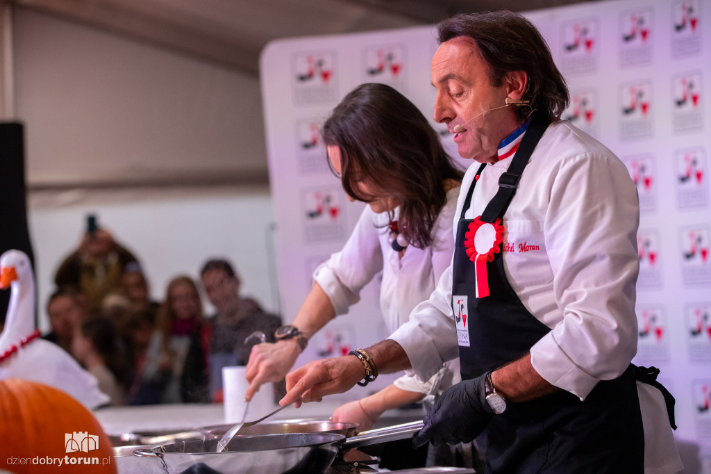 Michel Moran na festiwalu gęsiny w Przysieku