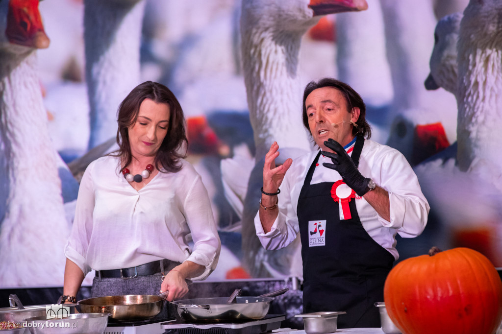 Michel Moran na festiwalu gęsiny w Przysieku