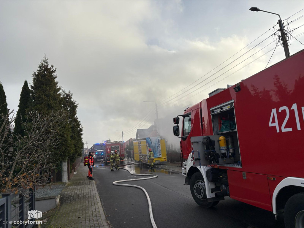 Tragiczny pożar w Chełmnie